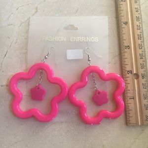 Acrylic Flower earrings